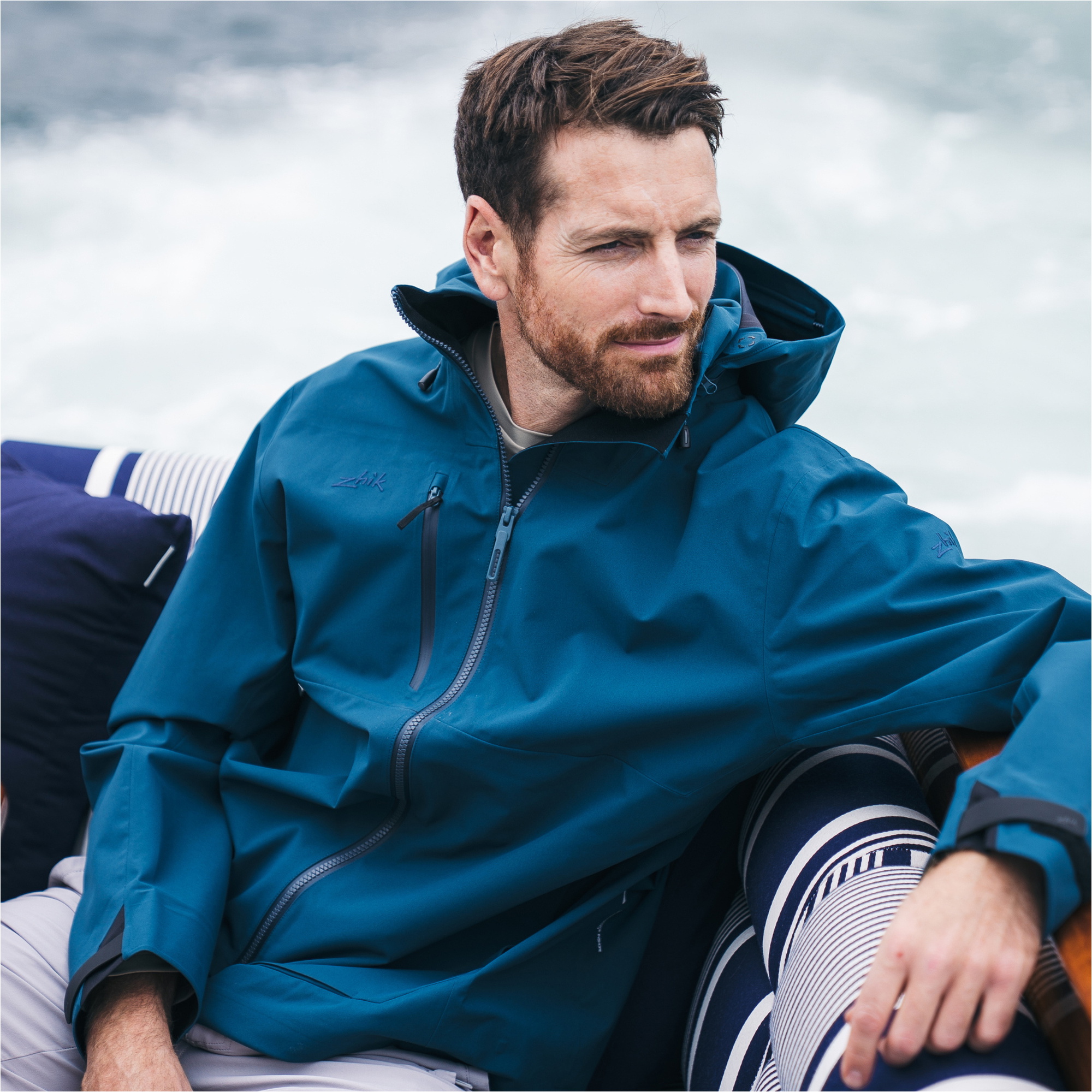2026 Zhik Mens INS400 Coastal Sailing Jacket JKT-0400-M-DPT - Deep Teal